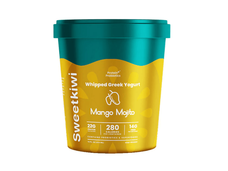 Picture of Sweetkiwi Mango Mojito Frozen Whipped Greek Yogurt - 14 fl oz