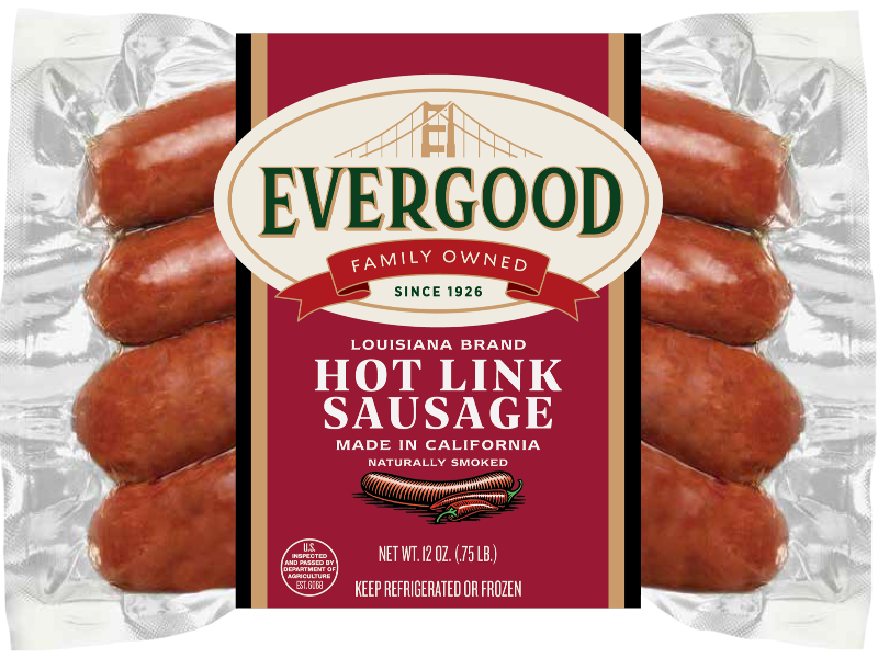 Picture of Evergood Foods Louisiana Hot Links - 12oz