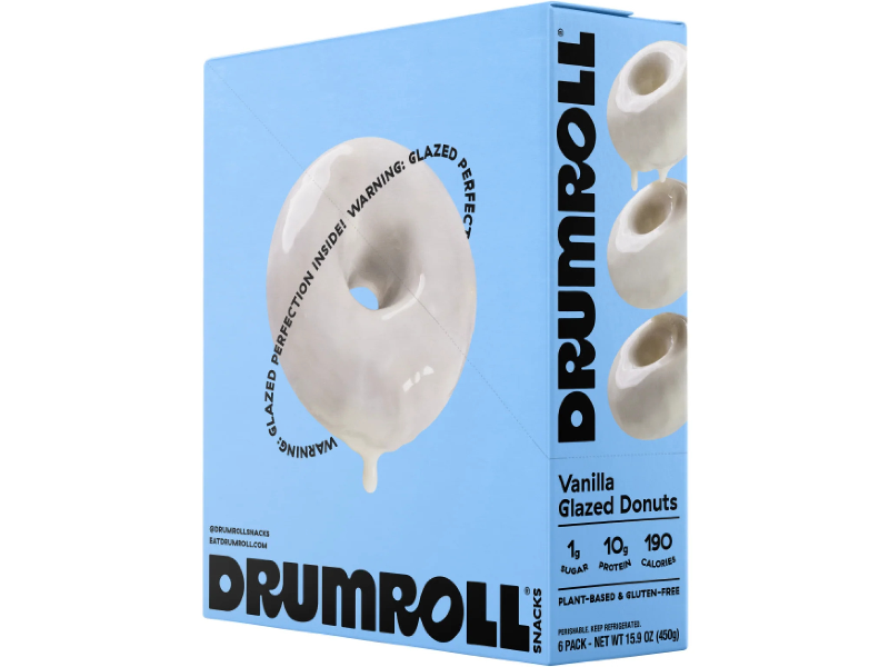 Picture of Drumroll Vanilla Glazed Donuts - 6 pk