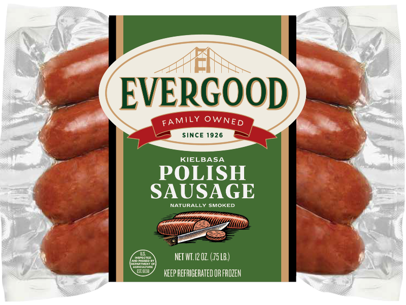 Picture of Evergood Foods Polish Kielbasa Sausage - 12 oz