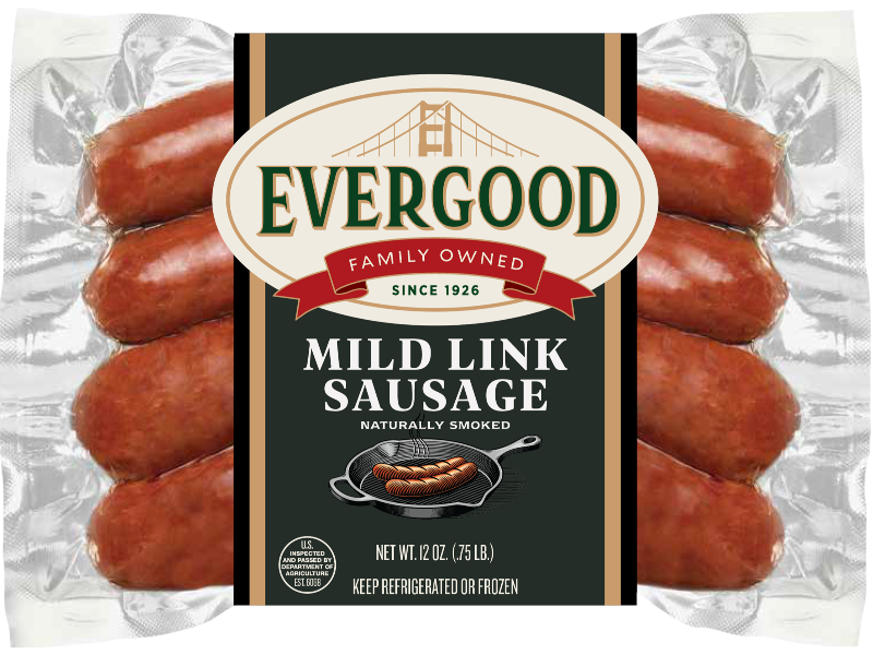 Picture of Evergood Foods Mild Link Sausage - 12 oz