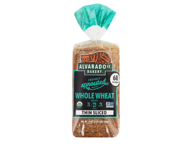 Picture of Alvarado Street Bakery Thin-Sliced Sprouted Whole Wheat Bread - 19 oz