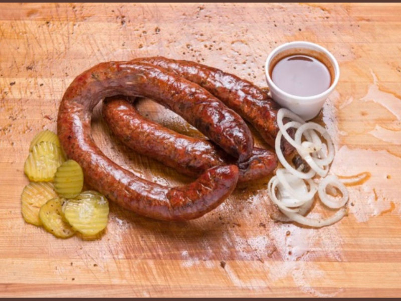Picture of Snow´s BBQ Jalapeño Sausage - 1.5  lbs