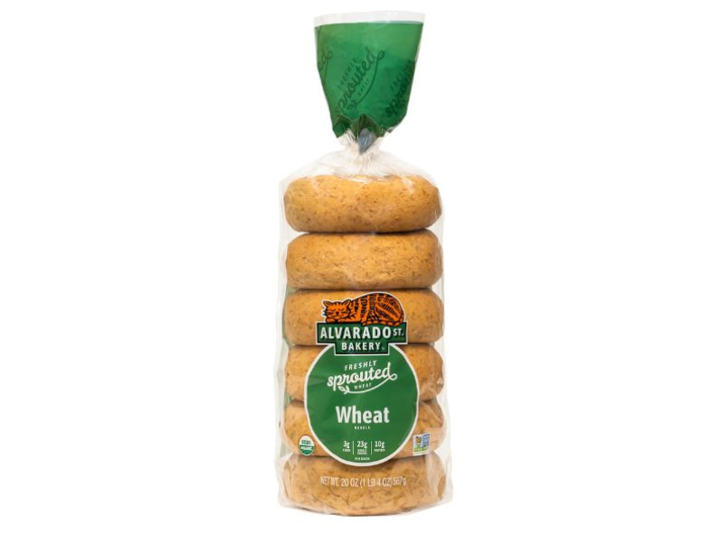 Picture of Alvarado Street Bakery Sprouted Wheat Bagels - 20 oz