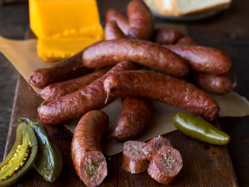Picture of Louie Mueller Jalapeno Beef Sausage