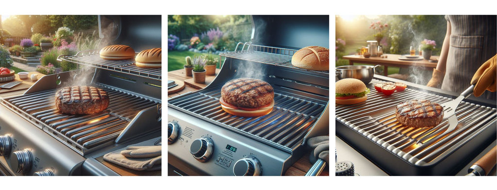 Traditional American Burger - Grill with Fireplace Trends