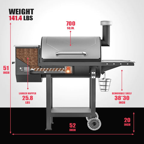 asmoke product dimensions