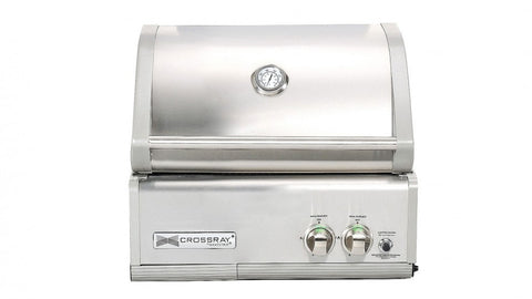 2 burner silver bbq