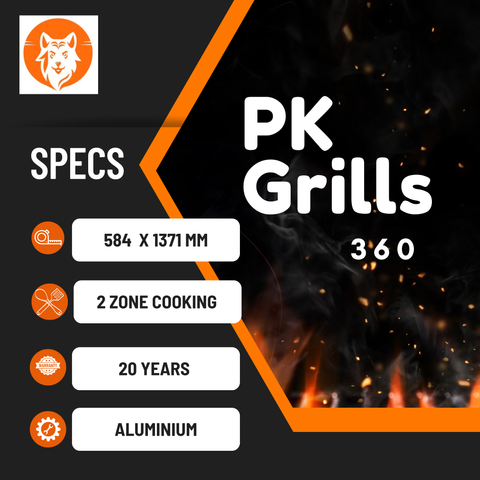 pk grills 360 features