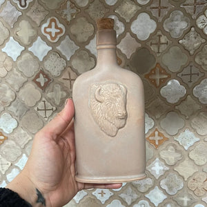 Buckskin Bison Flask - Ikoda Collective