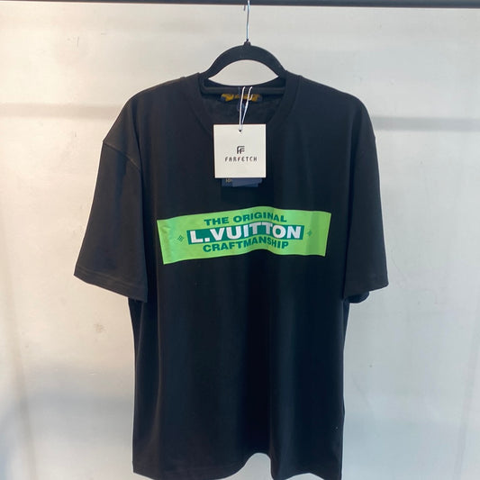 LOUIS VUITTON Embossed LV T-shirt Optical White. Size M0