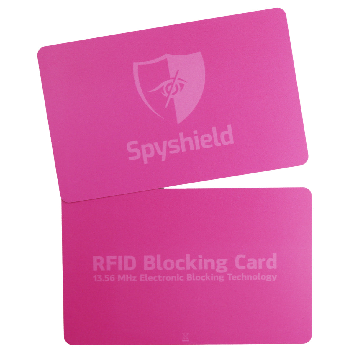 Spyshield RFID Blocker Karte - Vorderseite und Rückseite