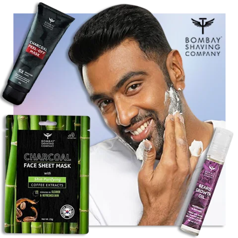 Bombay shaving company men skin care product