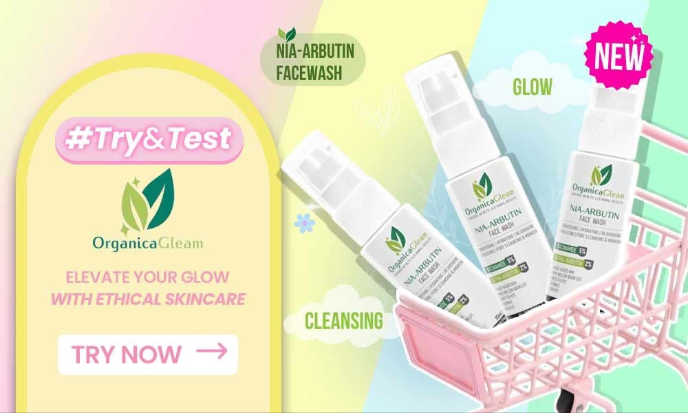organica gleam new facewash