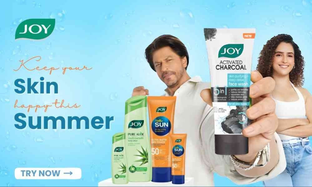 Joy skincaare launches, facewash and creams