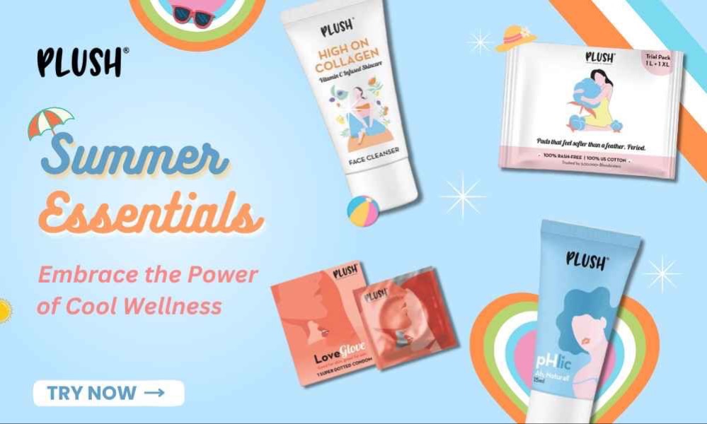 plush summer essentials, intimate hygiene 