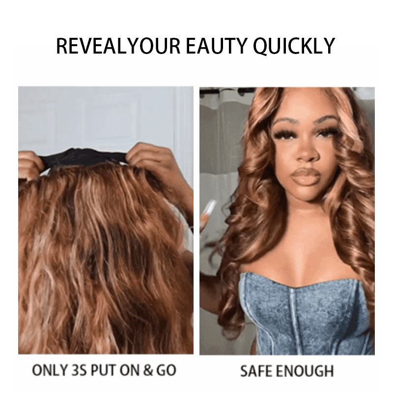 Glueless wigs stay secure through a combination of snug-fitting caps, built-in combs, adjustable straps, and silicone linings for a non-slip grip without adhesives.