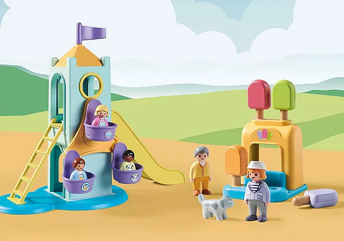 Playmobil 123 | Adventure Tower with Ice Cream Booth - Image 4