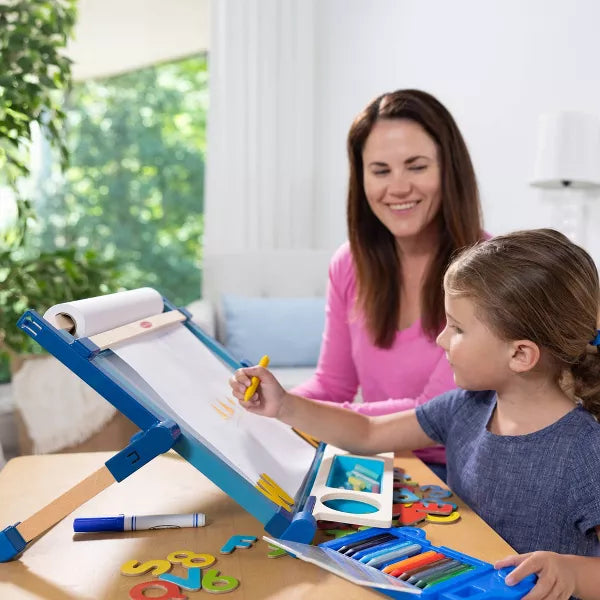 Melissa & Doug Double-Sided Magnetic Tabletop Easel - Image 4