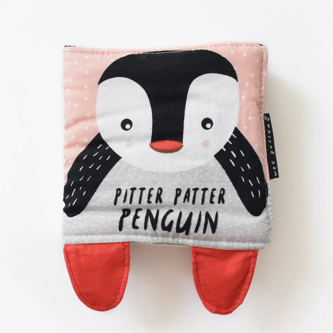 Wee Gallery Baby's First Soft Book | Pitter Patter Penguin