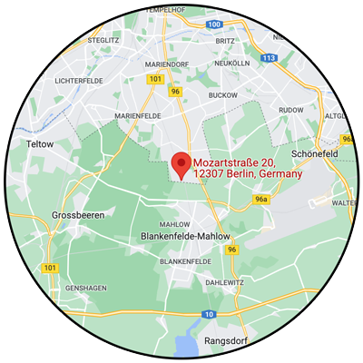KMR Audio Berlin Map