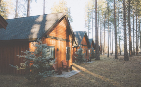 FivePine Lodge & Spa ponderosa forest oregon peterson ridge trail system