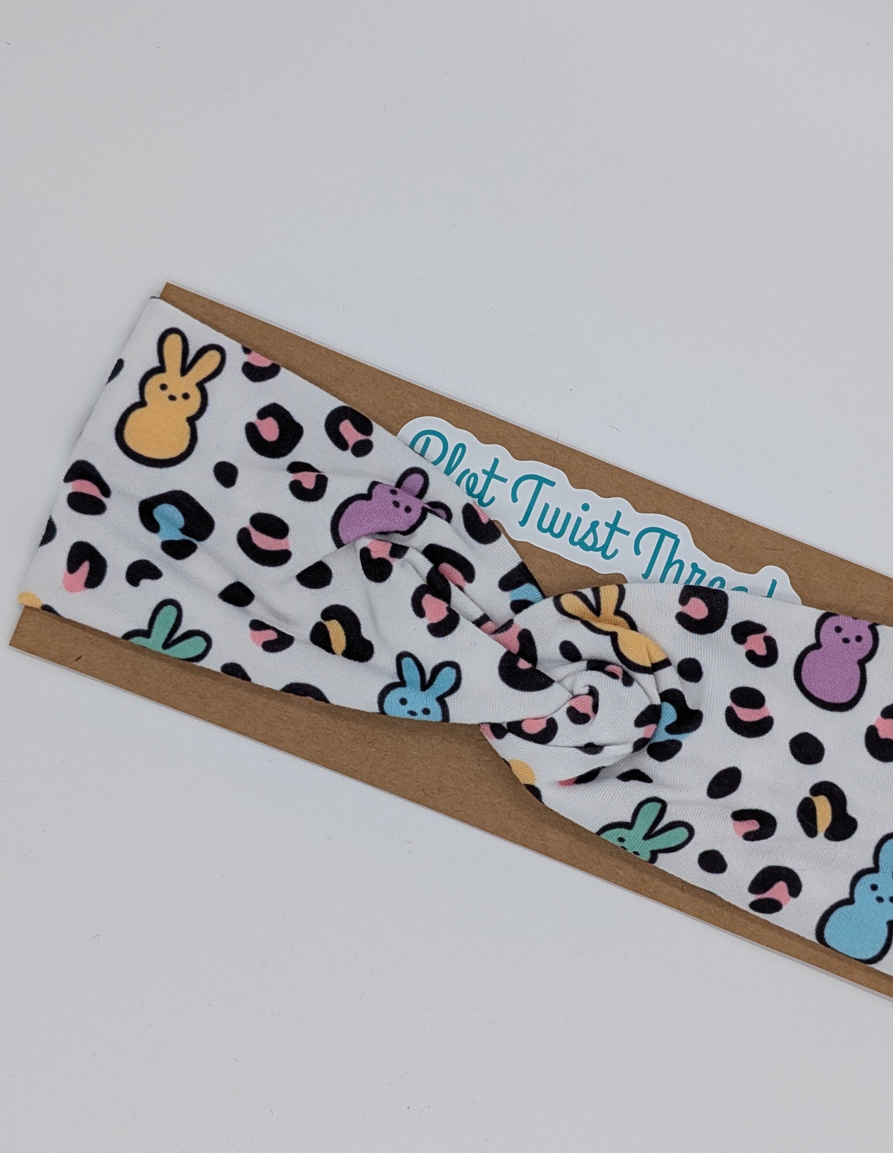 Youth Twist Headband - Bunnies - Peeps