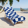 Blue & White Beach Towel