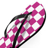 Pink & White Flip Flops