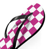 Pink & White Flip Flops