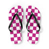 Pink & White Flip Flops