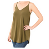 Plus Reversible V-Neck/Scoop Neck Tank Top