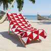 Red & White Beach Towel