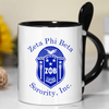 Zeta Phi Beta Crest Mug