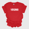 Virginia T-Shirt, State, Represent, Travel