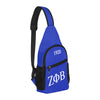 Zeta Phi Beta Sorority Crossbody