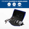 Zeta Phi Beta Blue Glass Case Foldable Glasses Case