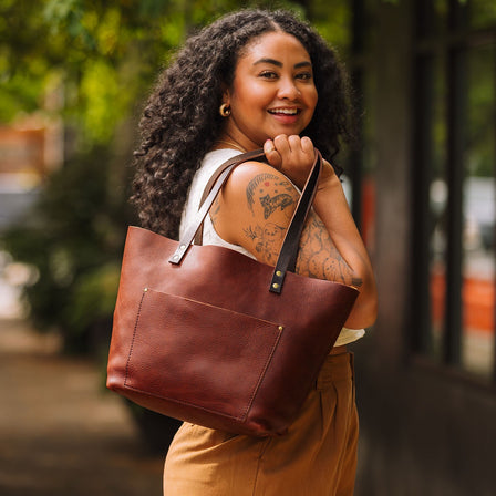 Leather Tote Bag  Portland Leather Goods