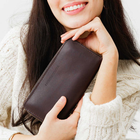 Womens leather goods · Leather wallet · Card holder