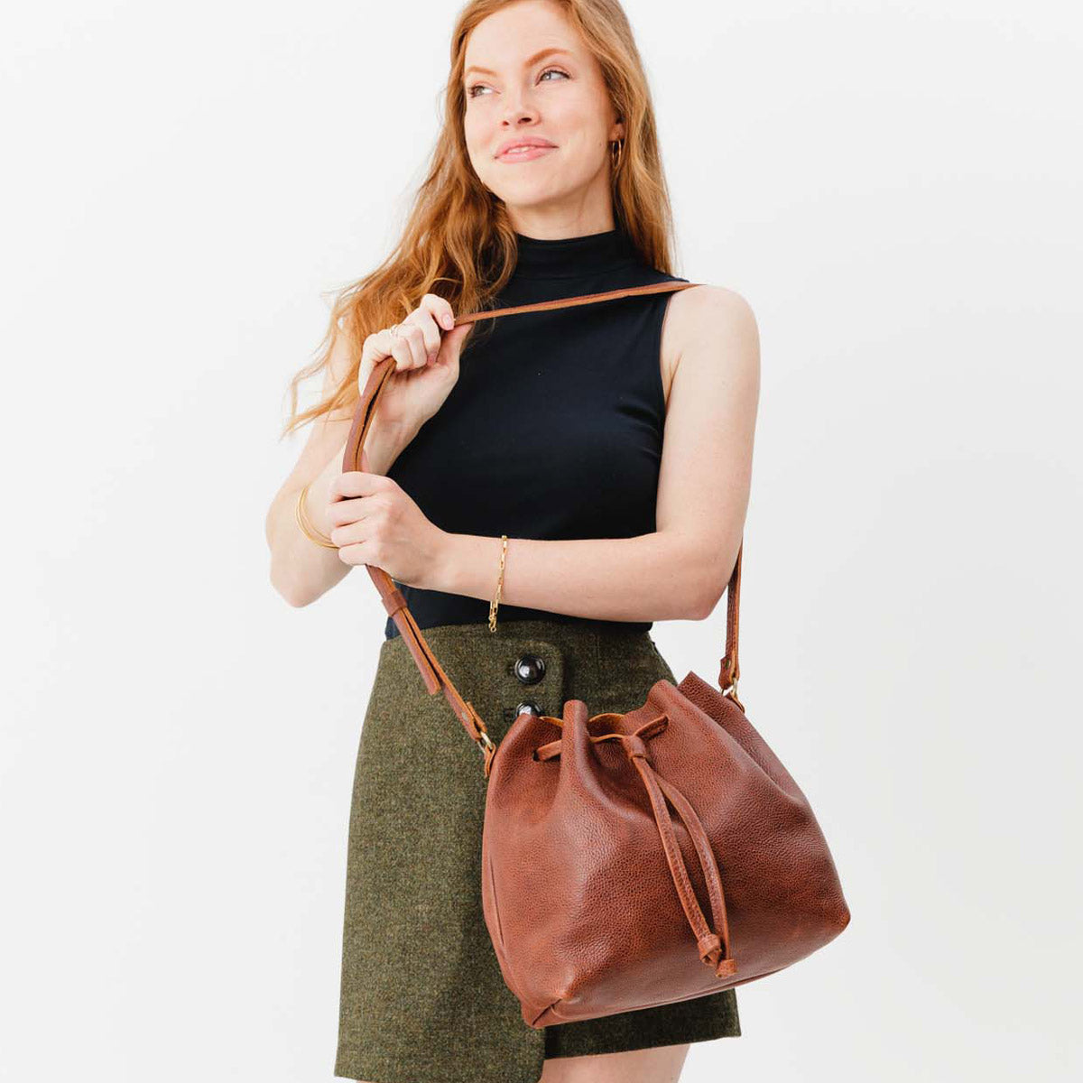 Leather Bucket Bags – Portland Leather