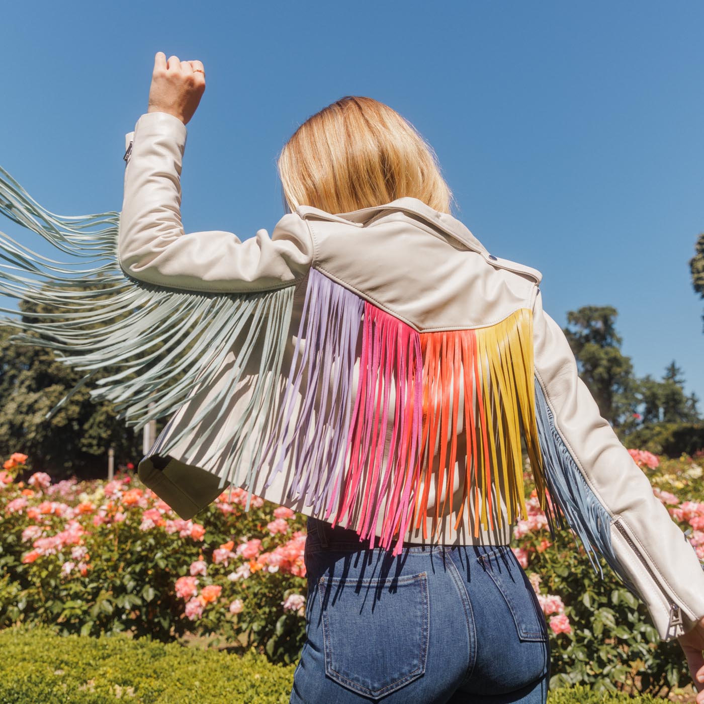 Rainbow sales store jackets