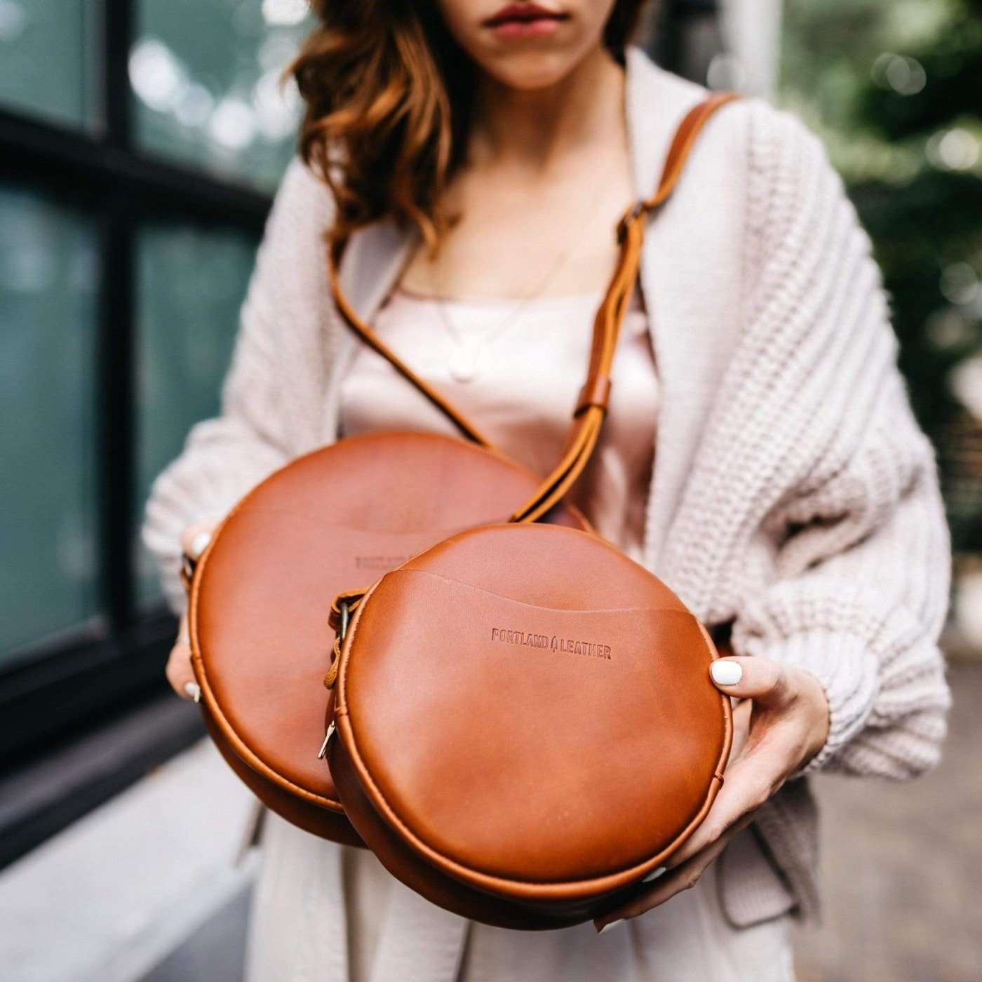 Almost Perfect' Envelope Convertible Crossbody, Cognac