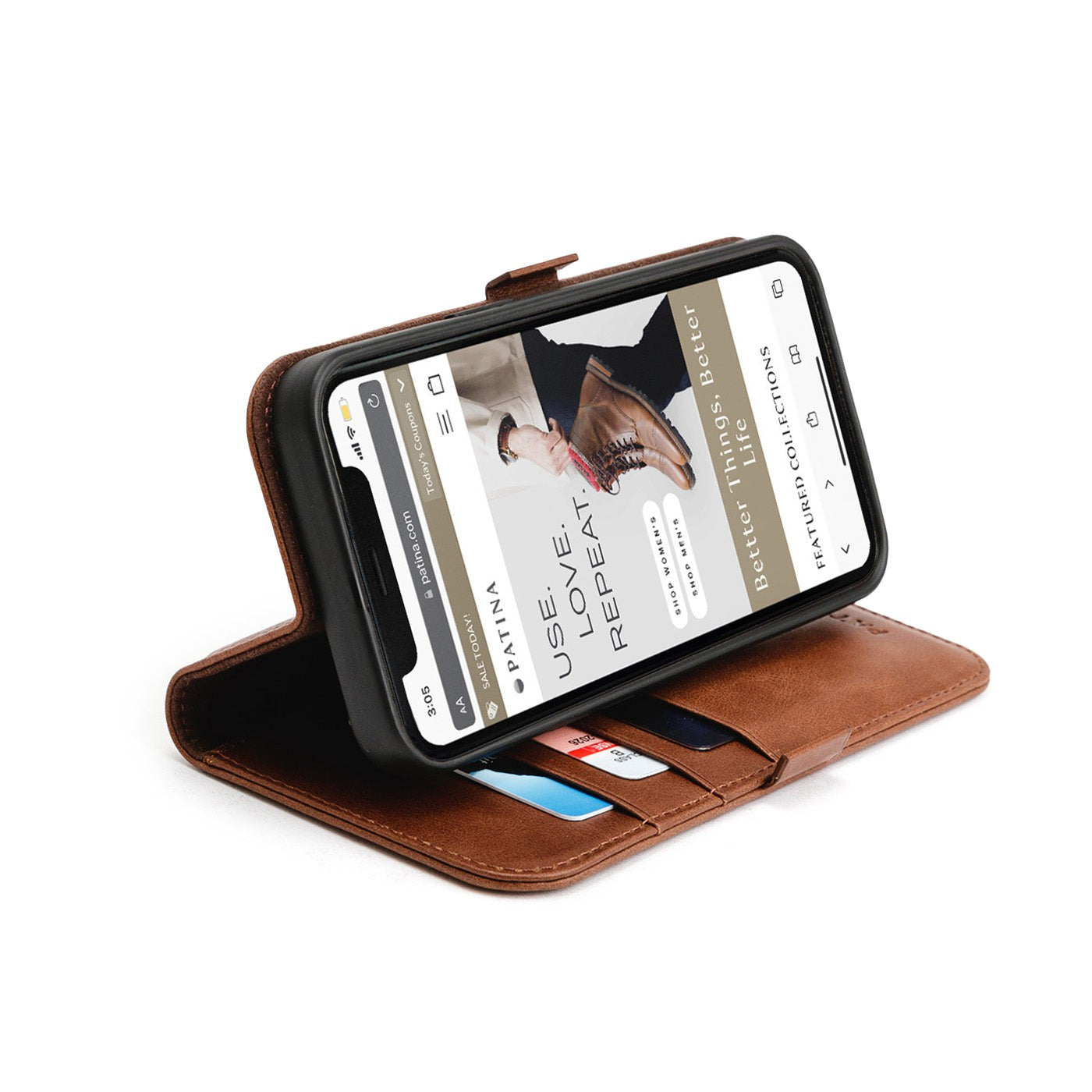 Rimpelingen Opwekking liefde iPhone Wallet Case – Portland Leather