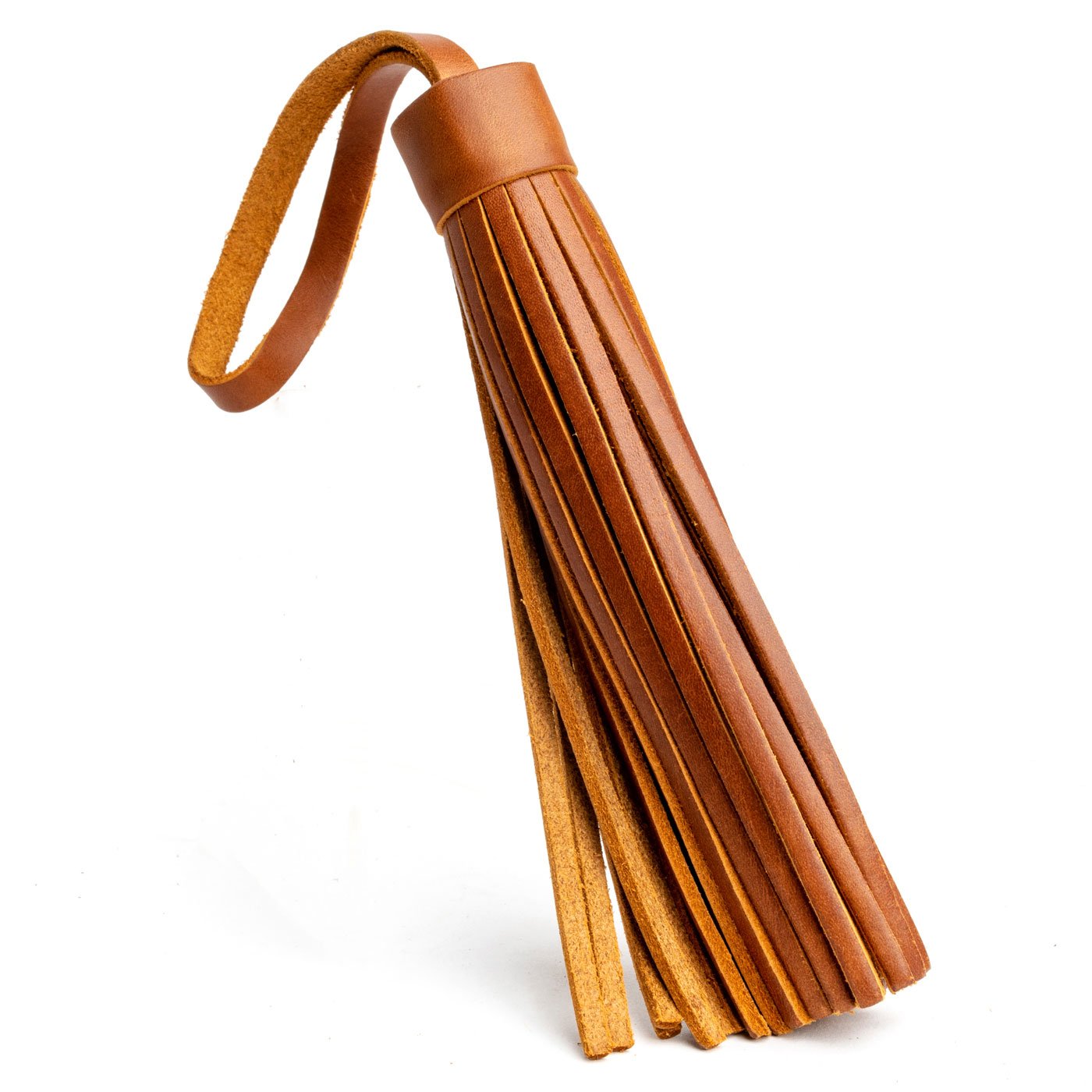 Leather Tassel, Honey / Jumbo