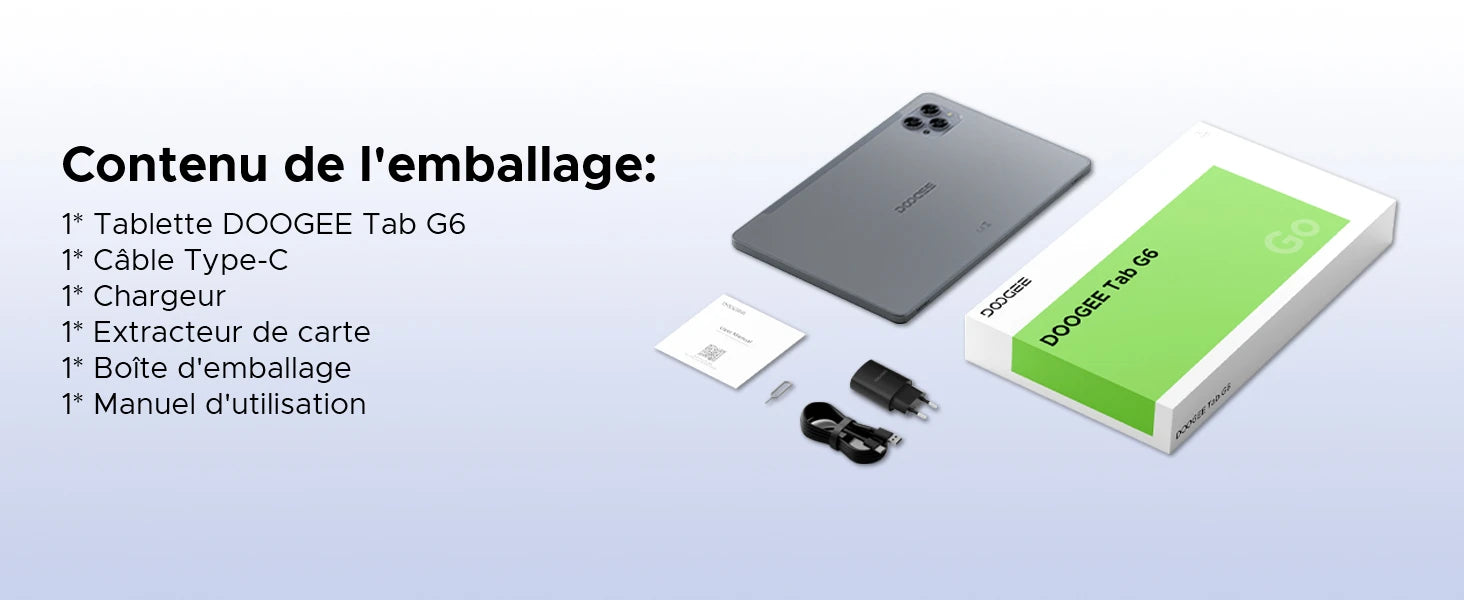 Doogee G6 German PC visual details