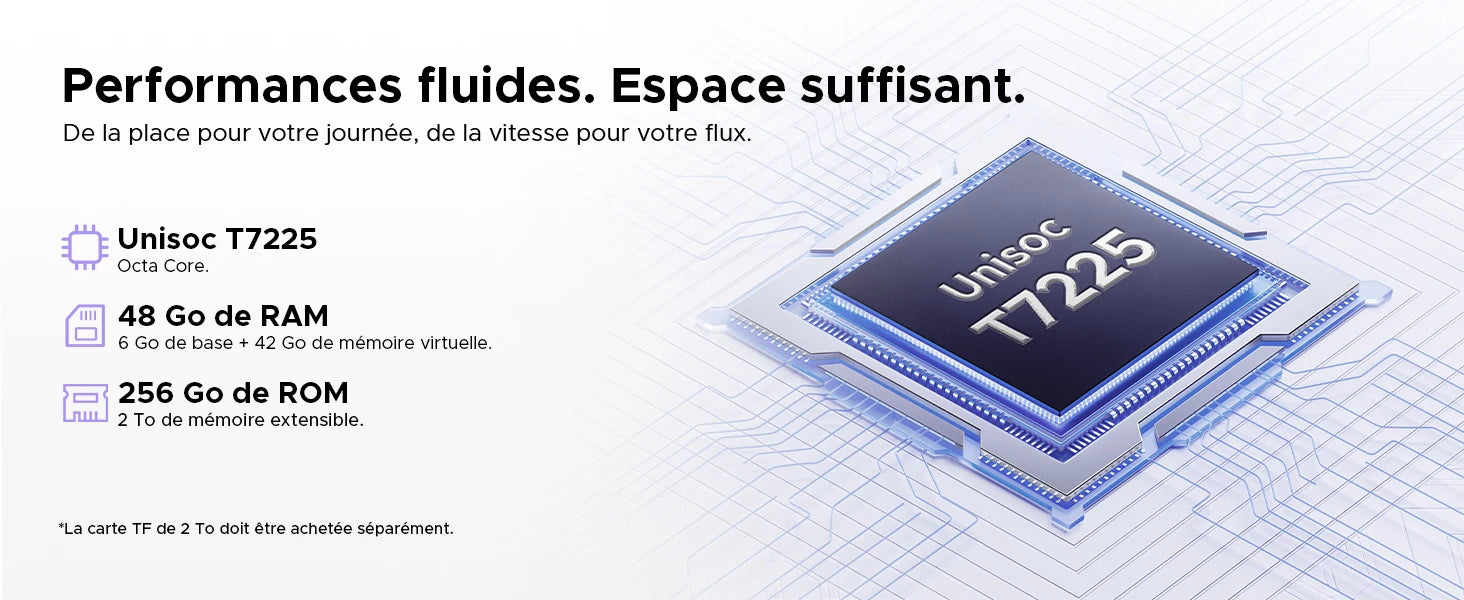 Doogee Note 56 Plus French visual