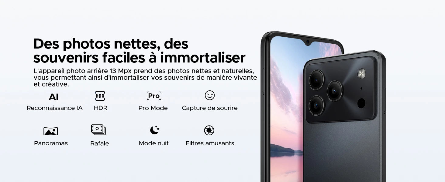 Doogee Note 56 Pro French visual