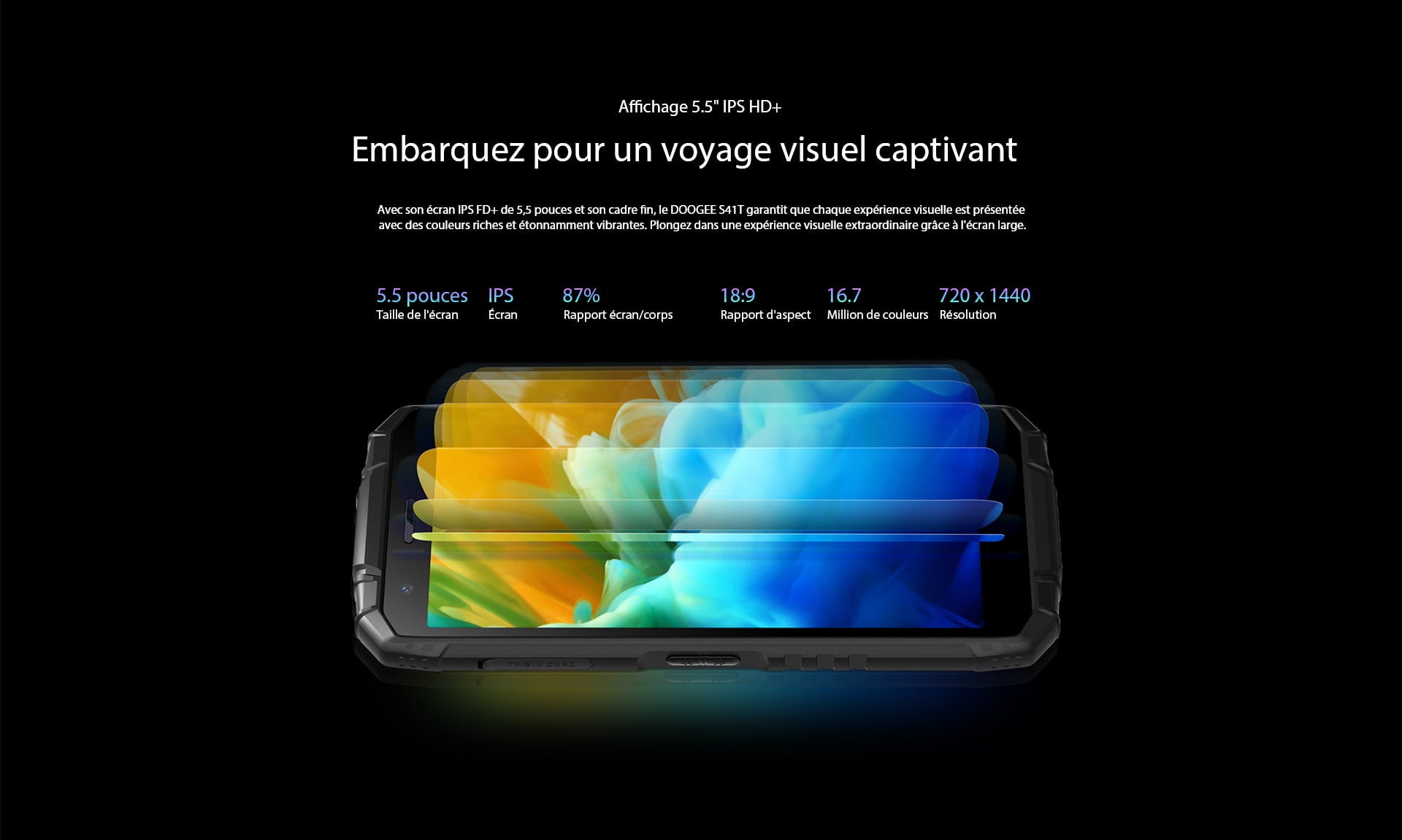 Doogee S41T french description