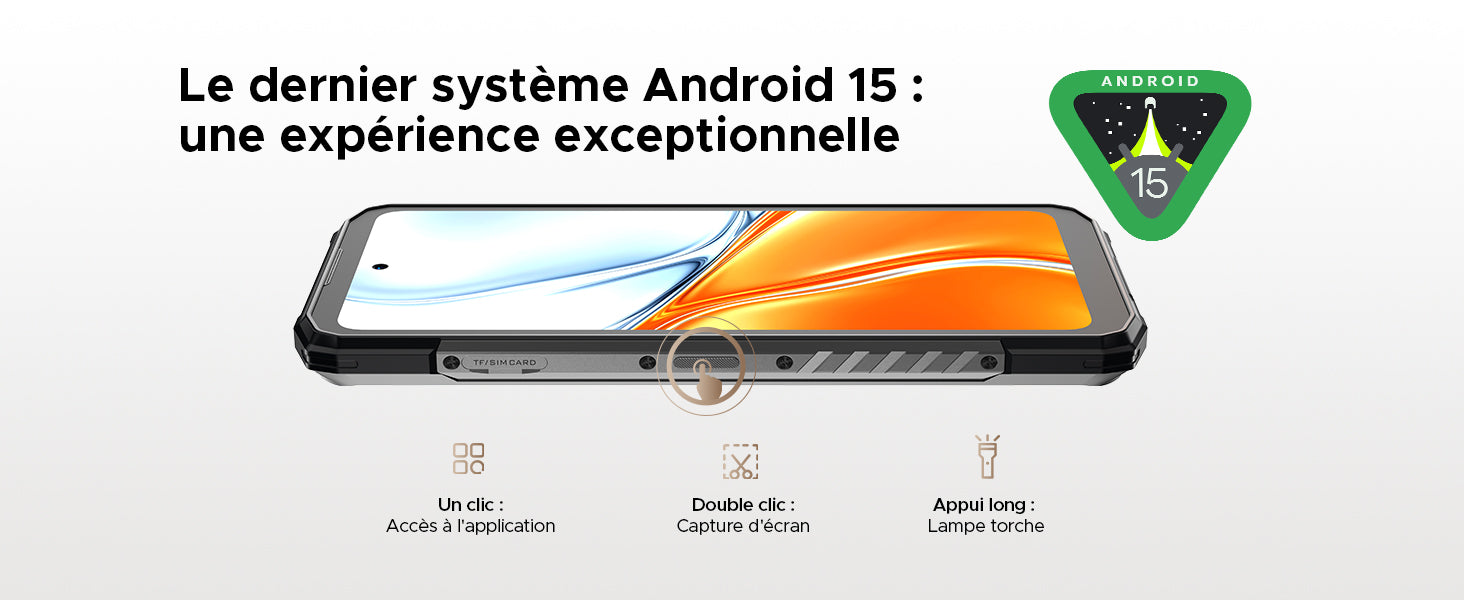 Doogee blade 20 turbo french visual details