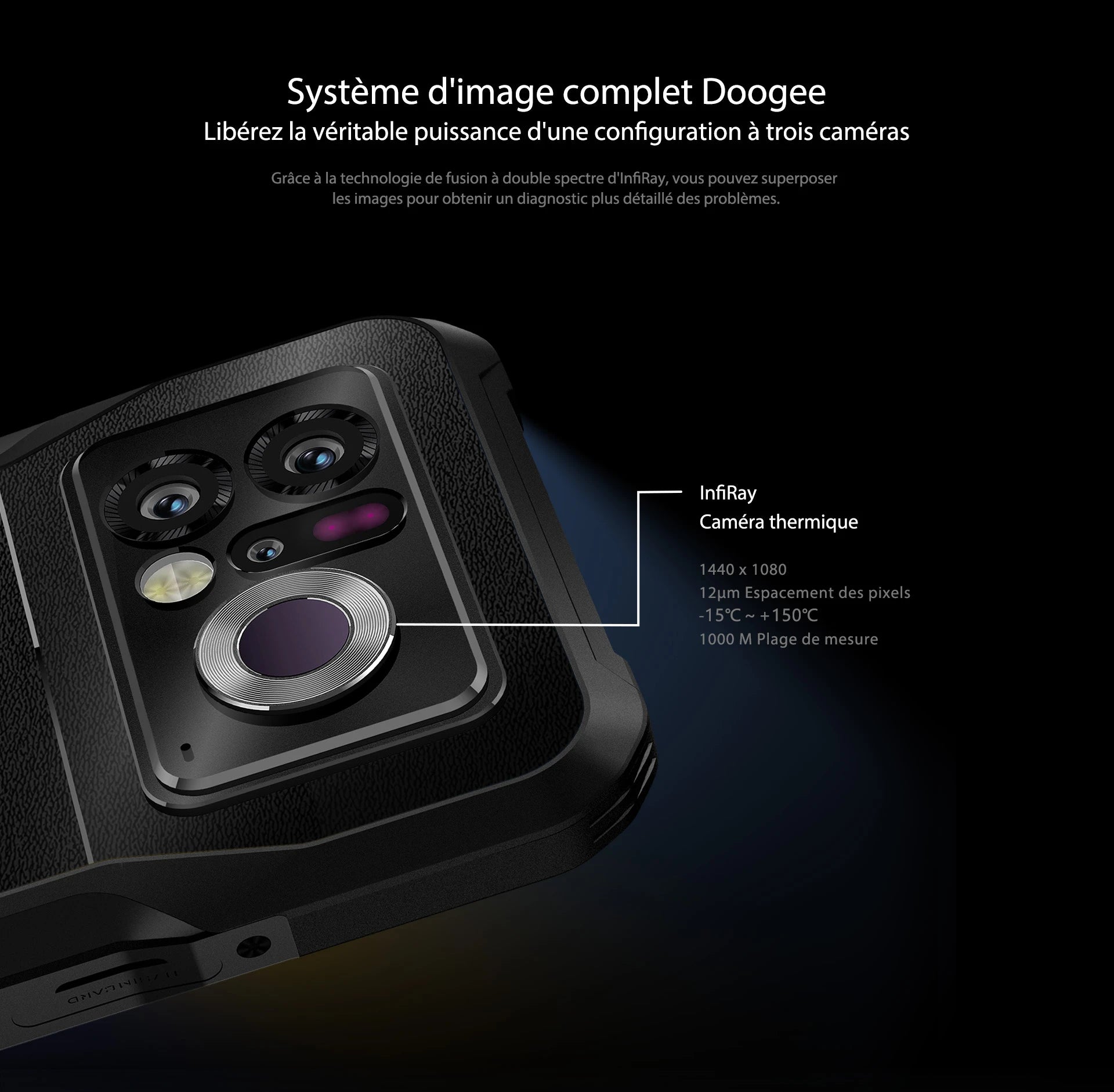 Doogee V20 Pro french description